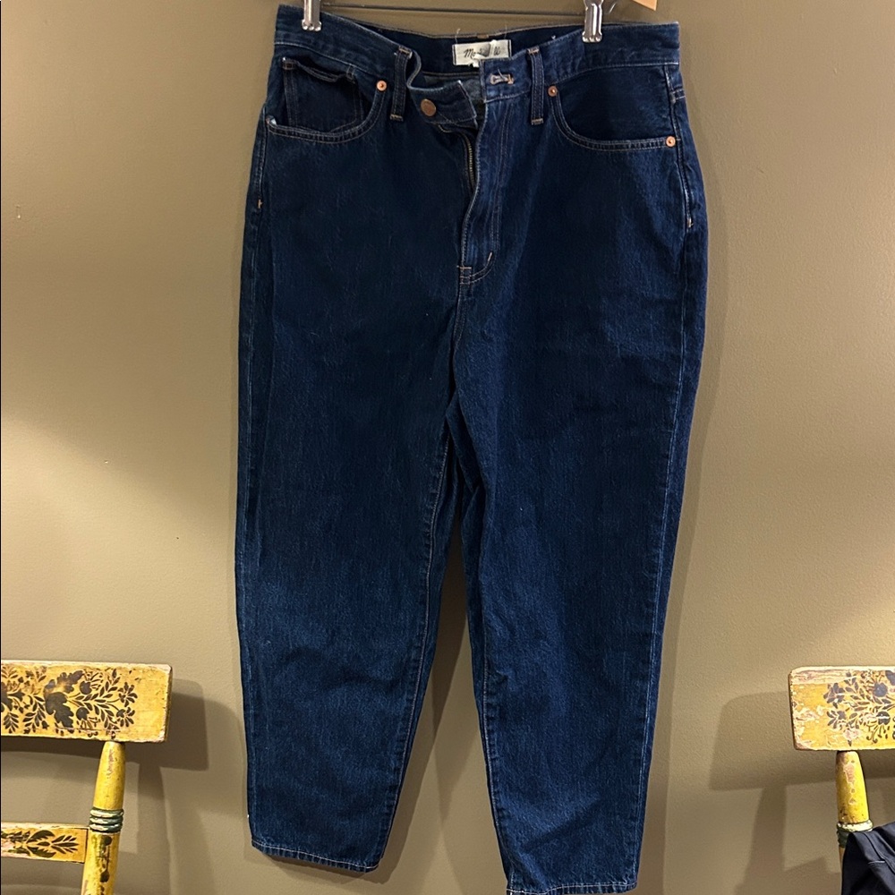 Madewell Women's Dark Indigo Relaxed Jeans